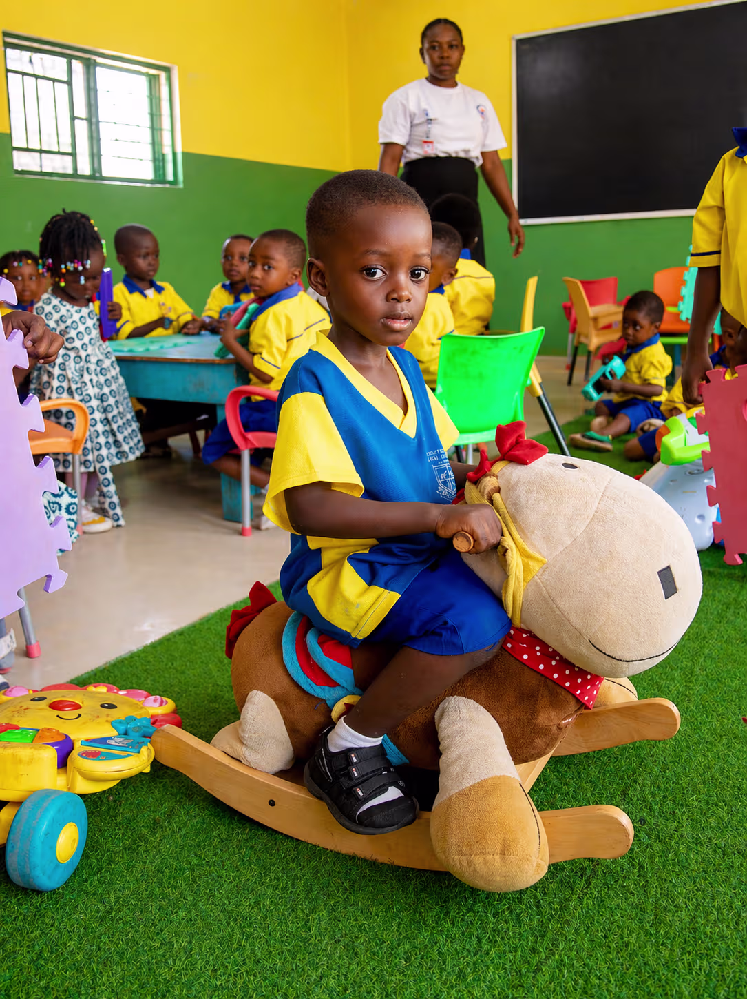 Early years learners at NBEC