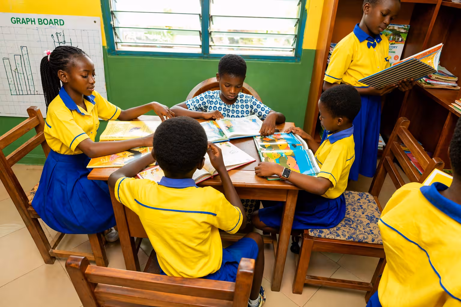 School building at Nyame Bekyere Education Centre Ltd.