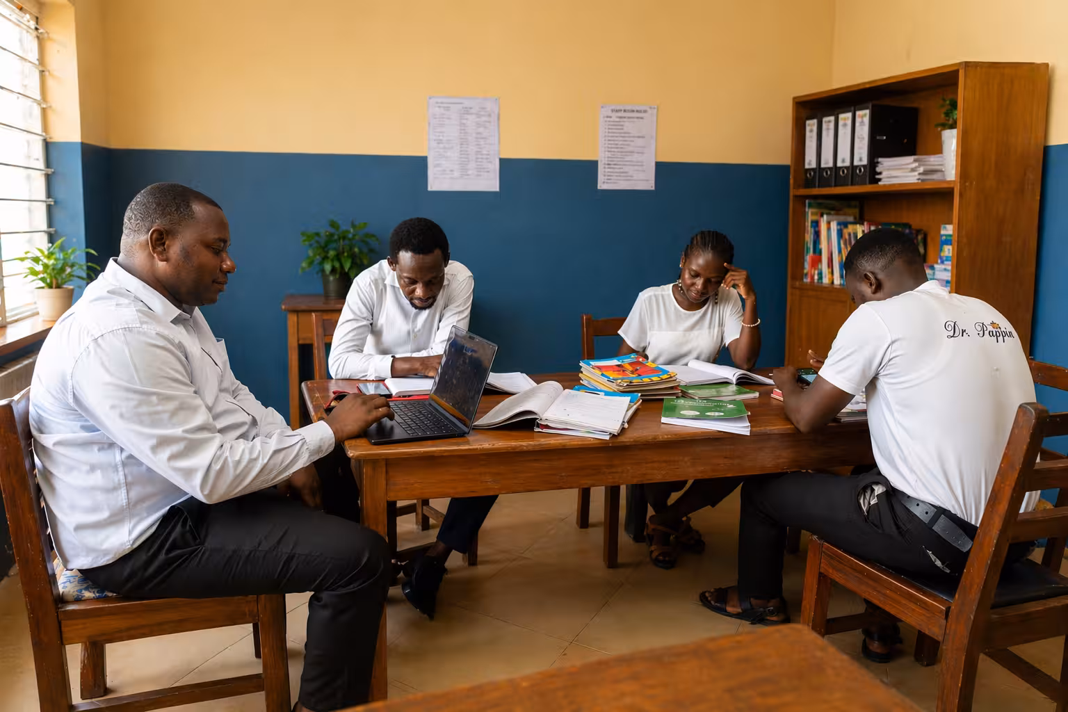 Staff room at NBEC